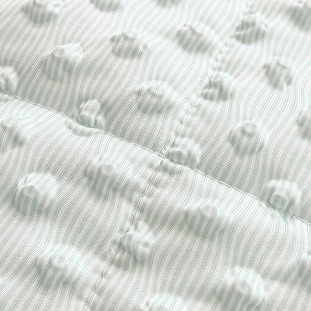Ultra-Soft Cooling Bubble Dot Filled Home Throw Blanket for Pets and Human