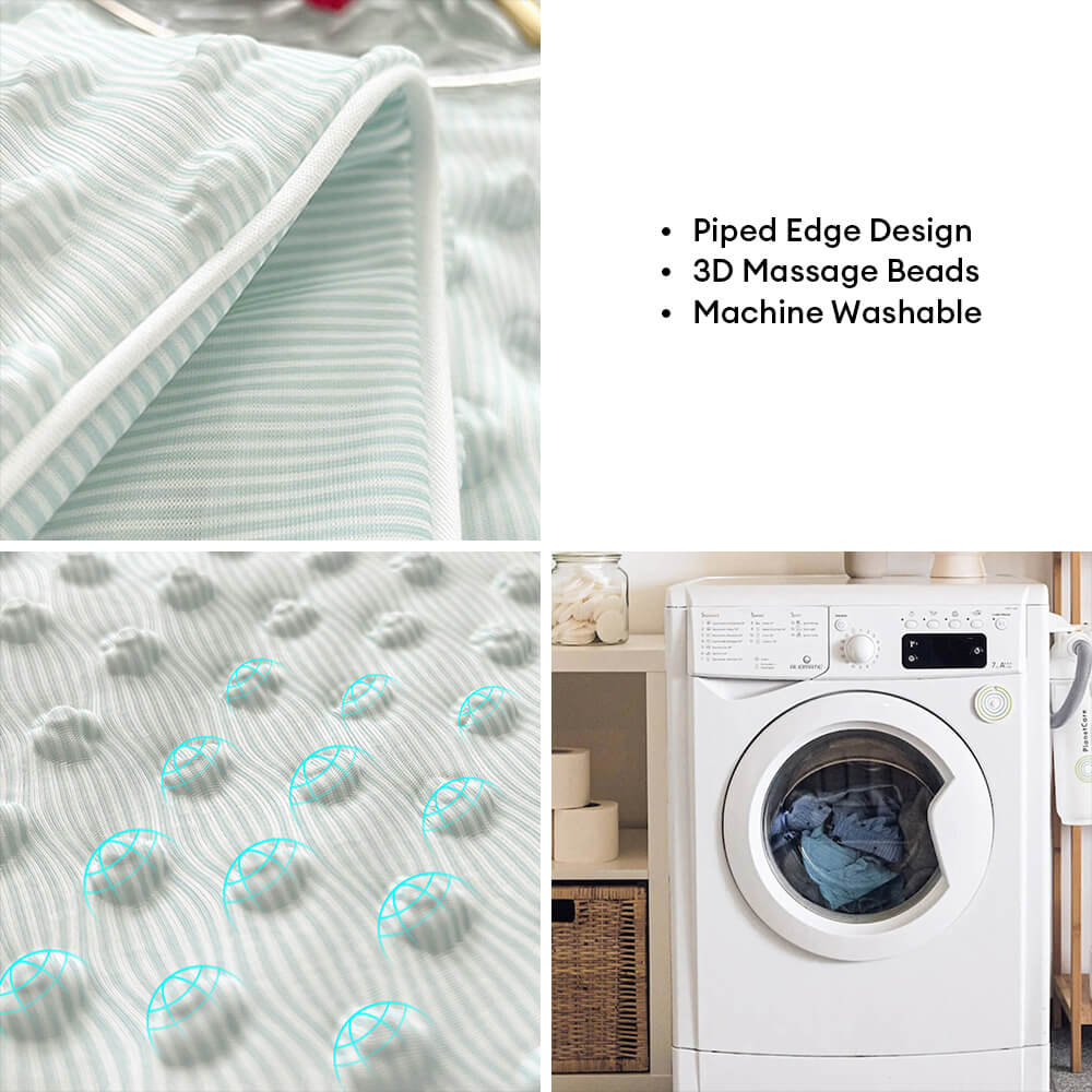Ultra-Soft Cooling Bubble Dot Filled Home Throw Blanket for Pets and Human