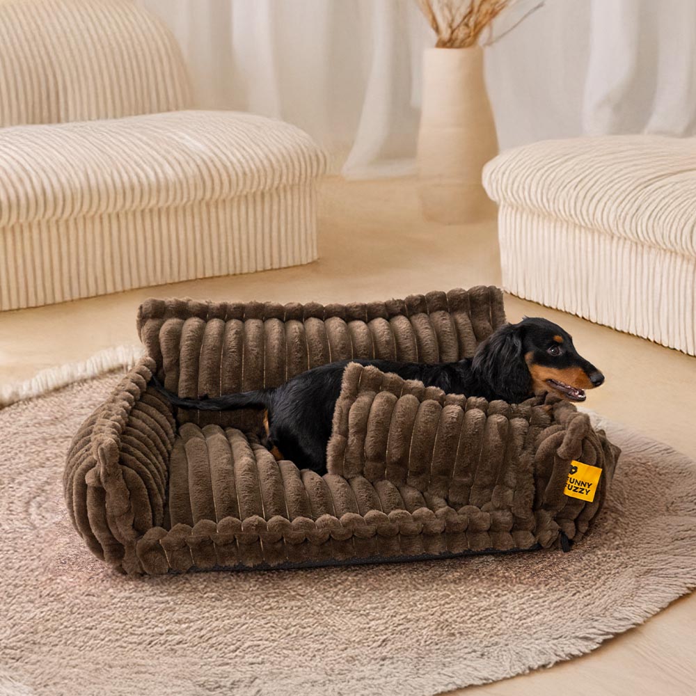 Large Washable Fluffy Orthopedic Soft Dog Pillow Dog Sofa Bed-Snoozy Dreams