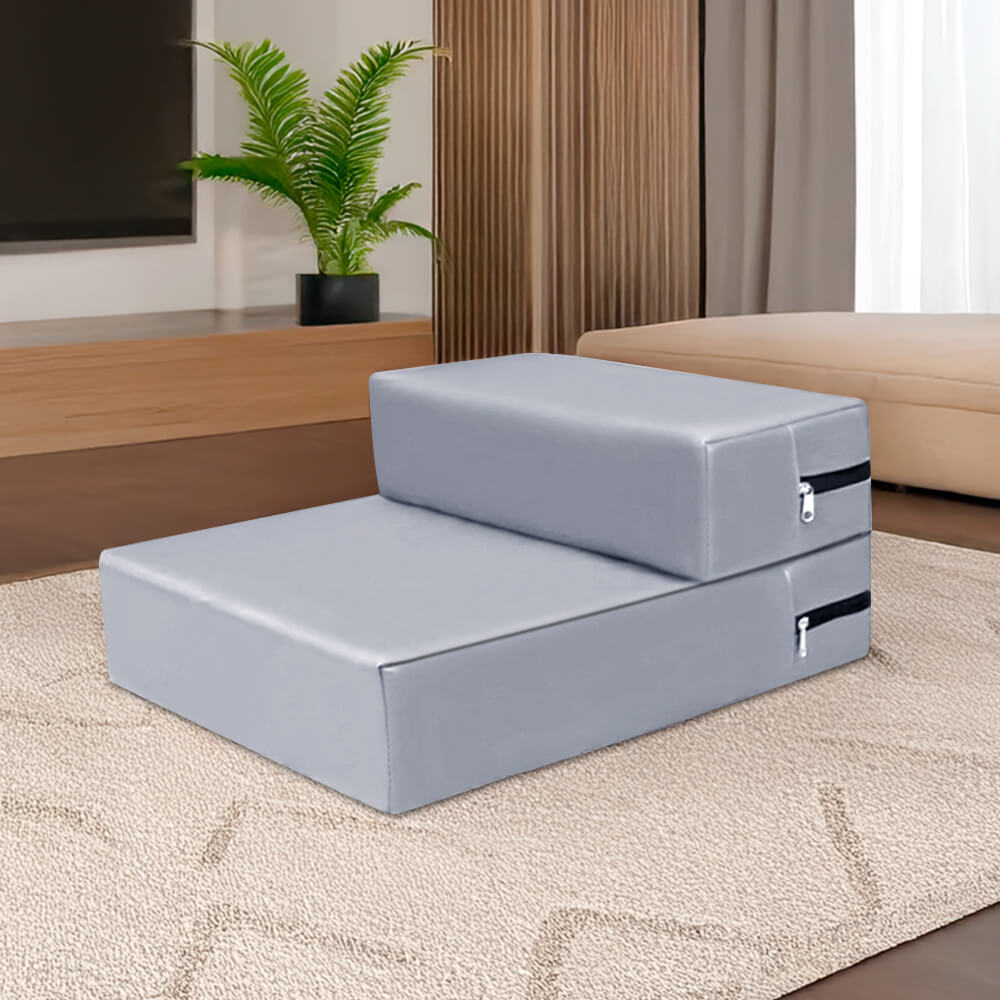 Waterproof Washable PU Leather Modular Multi-Level Pet Stairs