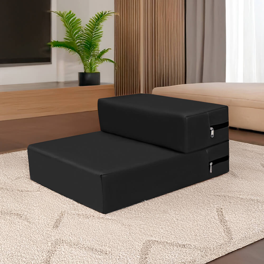 Waterproof Washable PU Leather Modular Multi-Level Pet Stairs