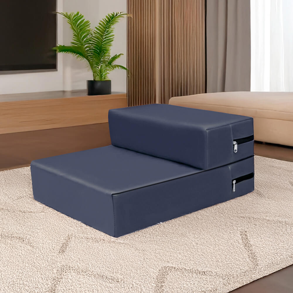 Waterproof Washable PU Leather Modular Multi-Level Pet Stairs