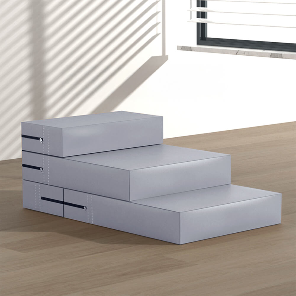 Waterproof Washable PU Leather Modular Multi-Level Pet Stairs