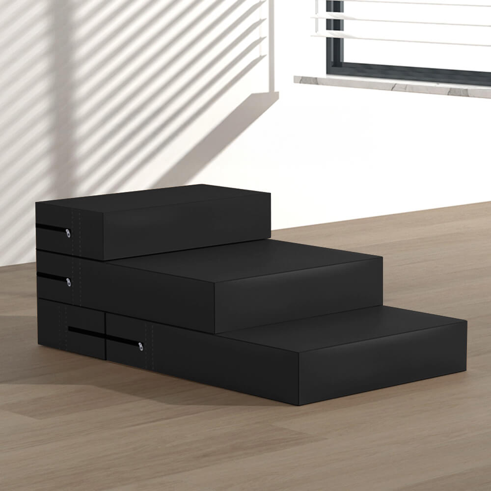 Waterproof Washable PU Leather Modular Multi-Level Pet Stairs