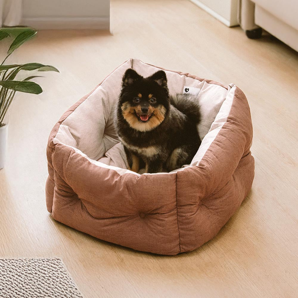 Proteção de viagem Booster Cama de assento de carro para cachorro elevada e espessa à prova d'água