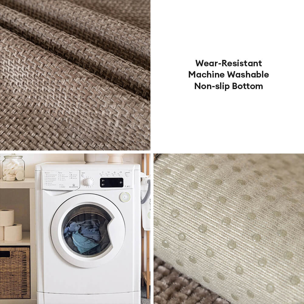 Tweed moderno de la temporada Tweed Woven Chenille Anti-Slip Couch Coach