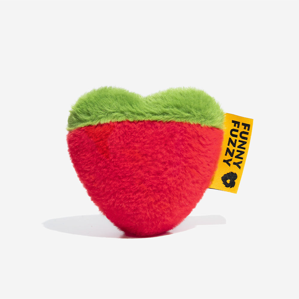 FUNNYFUZZY Summer JuicyBite Plush Squeaky Dog Toy – Watermelon