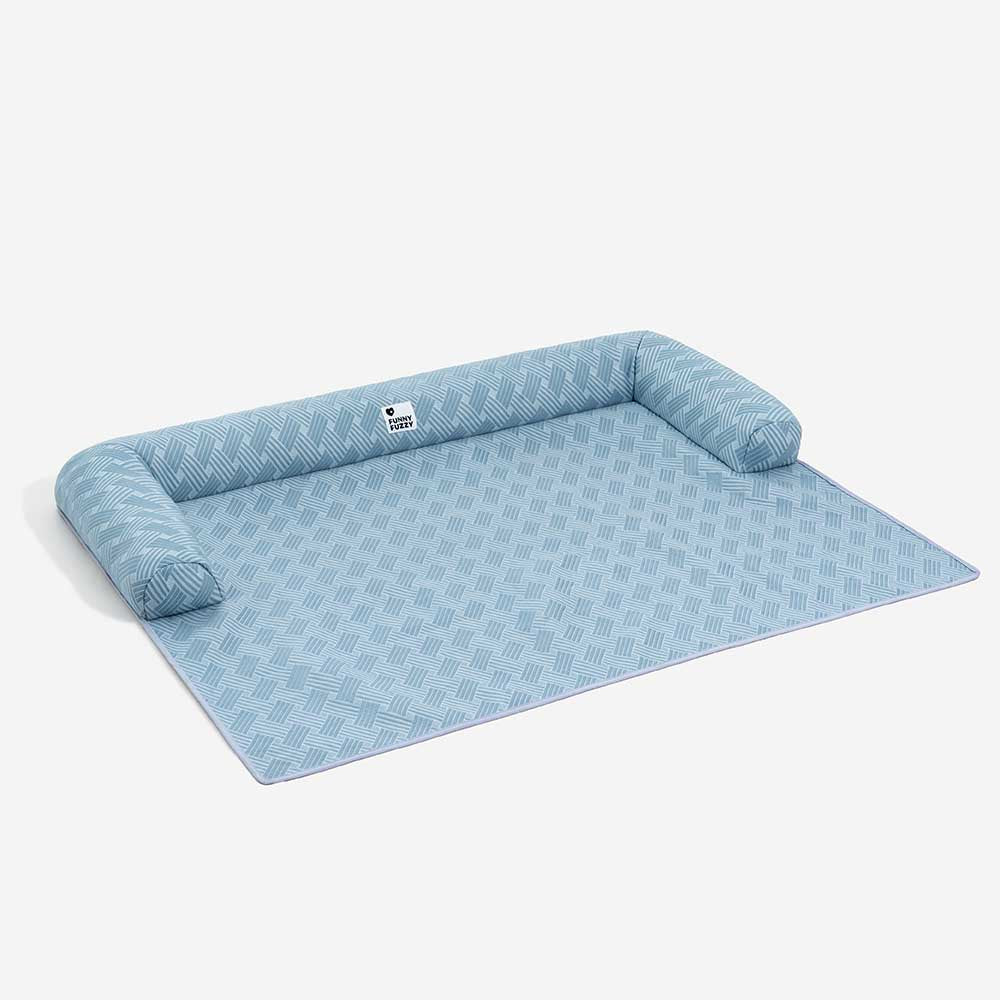Cooling Non-Slip Bolster Dog Mat Couch Cover – Chill Guard