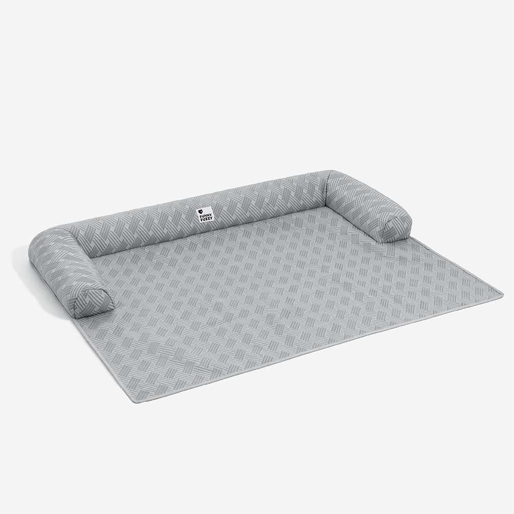 Cooling Non-Slip Bolster Dog Mat Couch Cover – Chill Guard