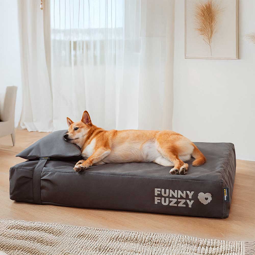CorduraTech Waterproof Anti-Scratch Dog Bed Cover Or Pillow Set - EverShield