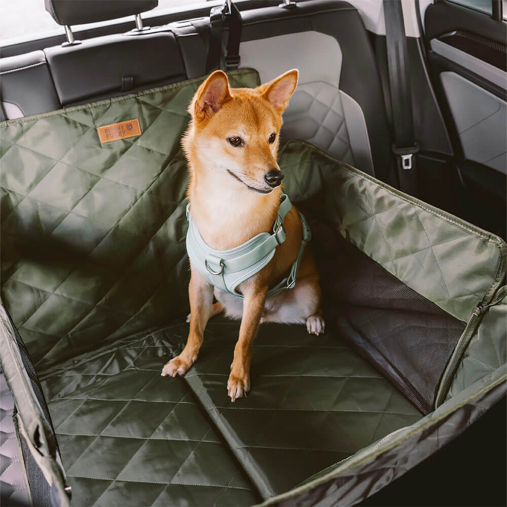Extensor de asiento trasero para perros impermeables de viaje extra estable