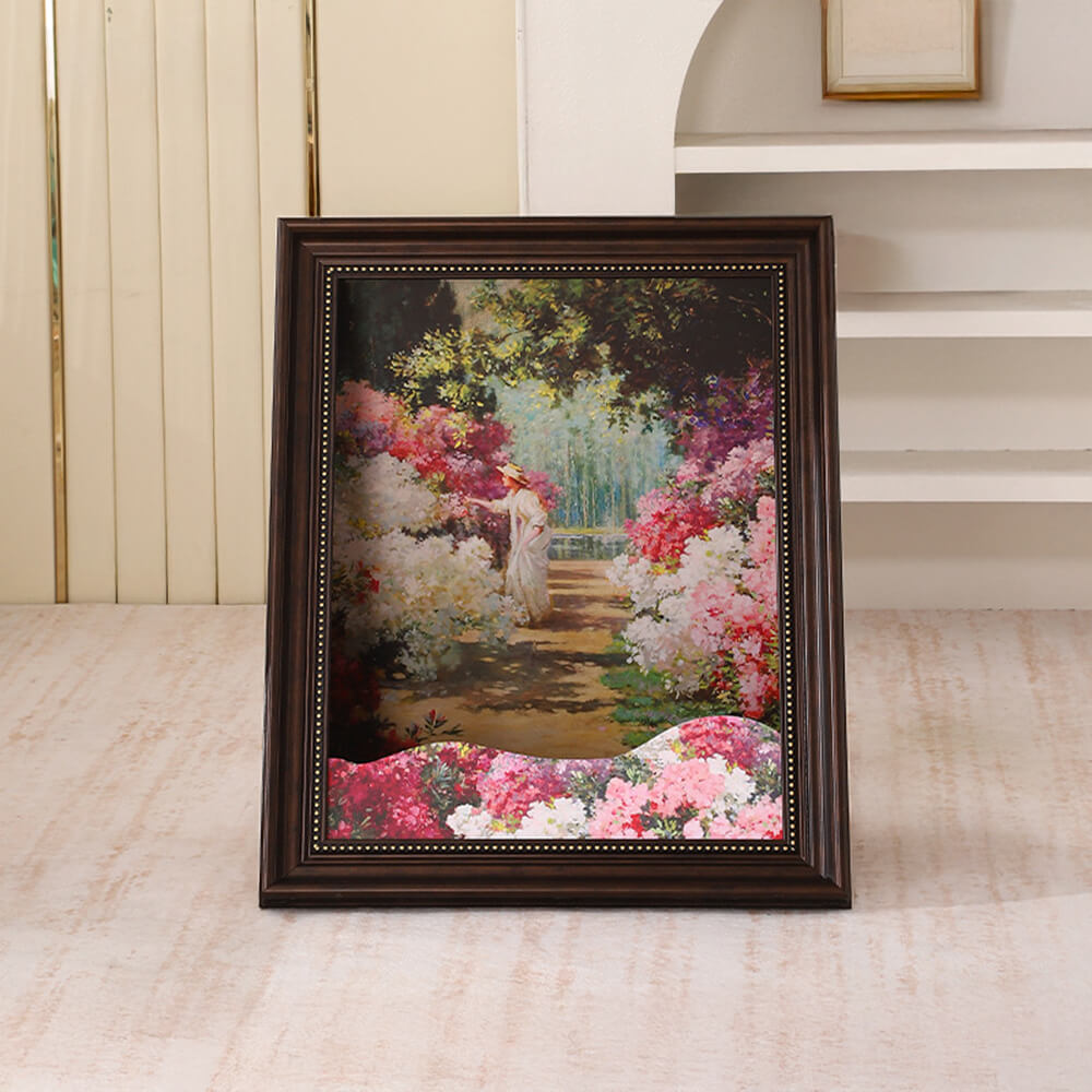 Classic Oil Painting Art-Inspired Decor 3D Cat Scratcher Cat Bed