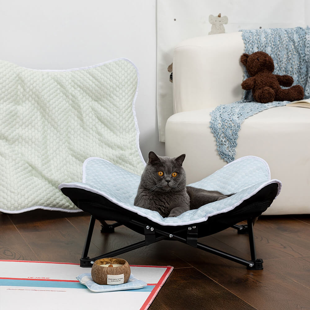 Cooling Breathable Portable Foldable Elevated Dog Bed