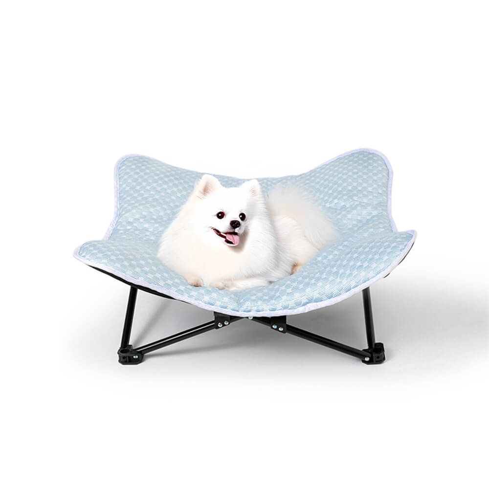 Cooling Breathable Portable Foldable Elevated Dog Bed