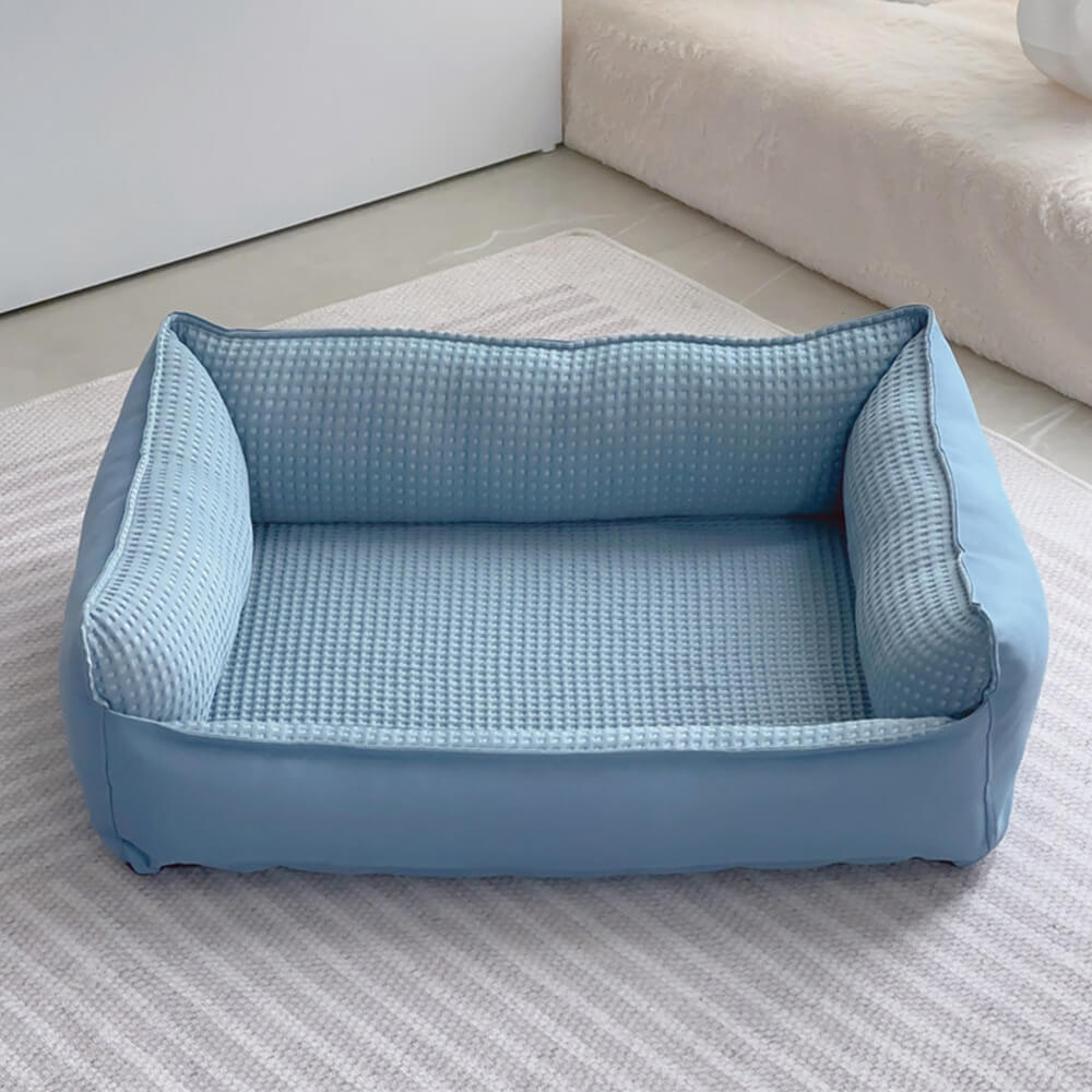 Fluffy Breathable Cooling Washable Dog Sofa Bed