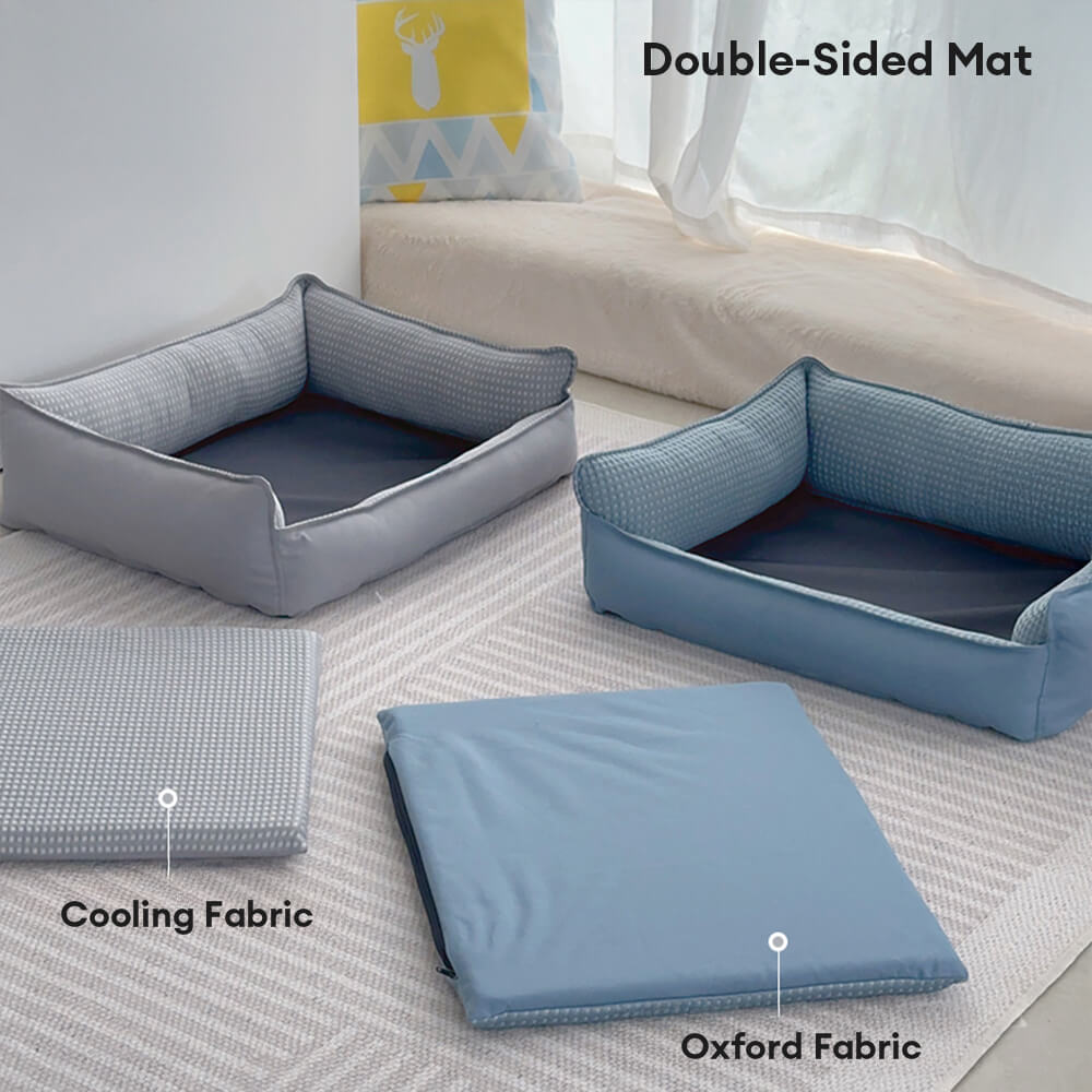Fluffy Breathable Cooling Washable Dog Sofa Bed