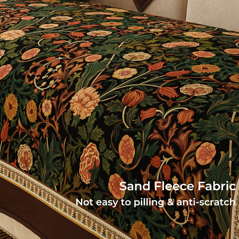 Garden Vintage Muebles de lujo Protectora de protección de la cubierta del sofá sin deslizamiento