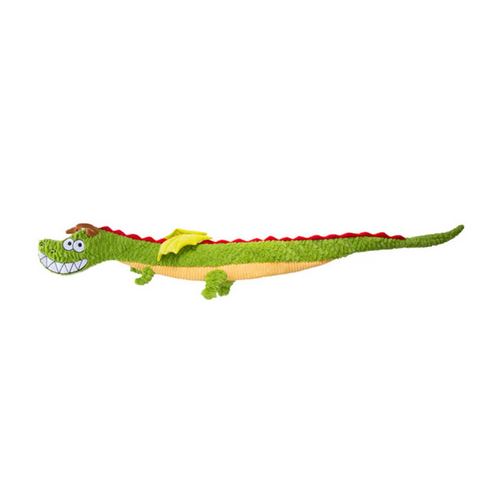 Interactive Crinkle Dragon Tug Toy for Dogs – Squeaky Chew & Pull Dog Toy
