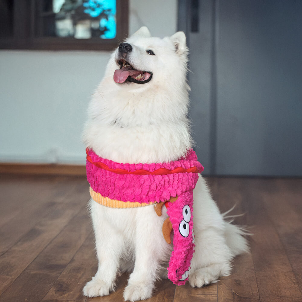 Interactive Crinkle Dragon Tug Toy for Dogs – Squeaky Chew & Pull Dog Toy