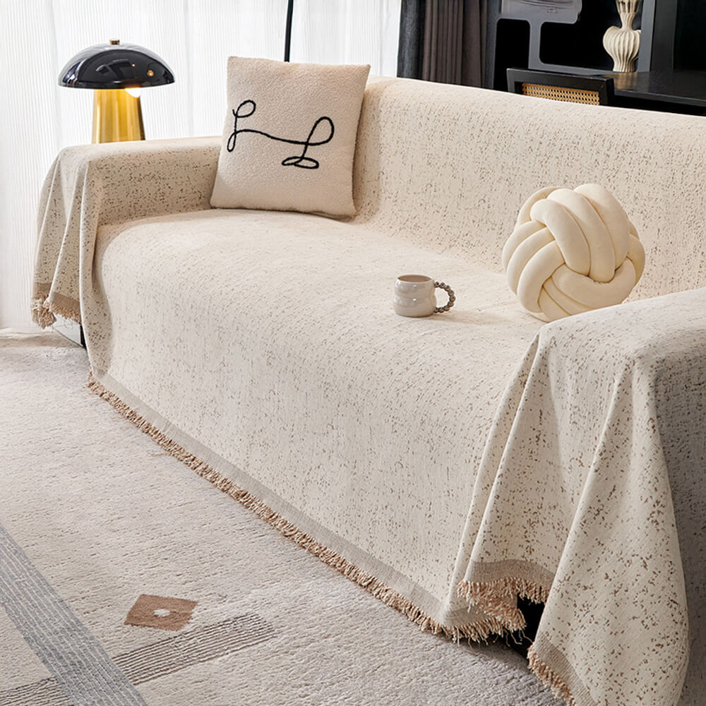 Cobertura moderna de Chenille Minimalista Cobertura completa del sofá Anti-Cat Scratch