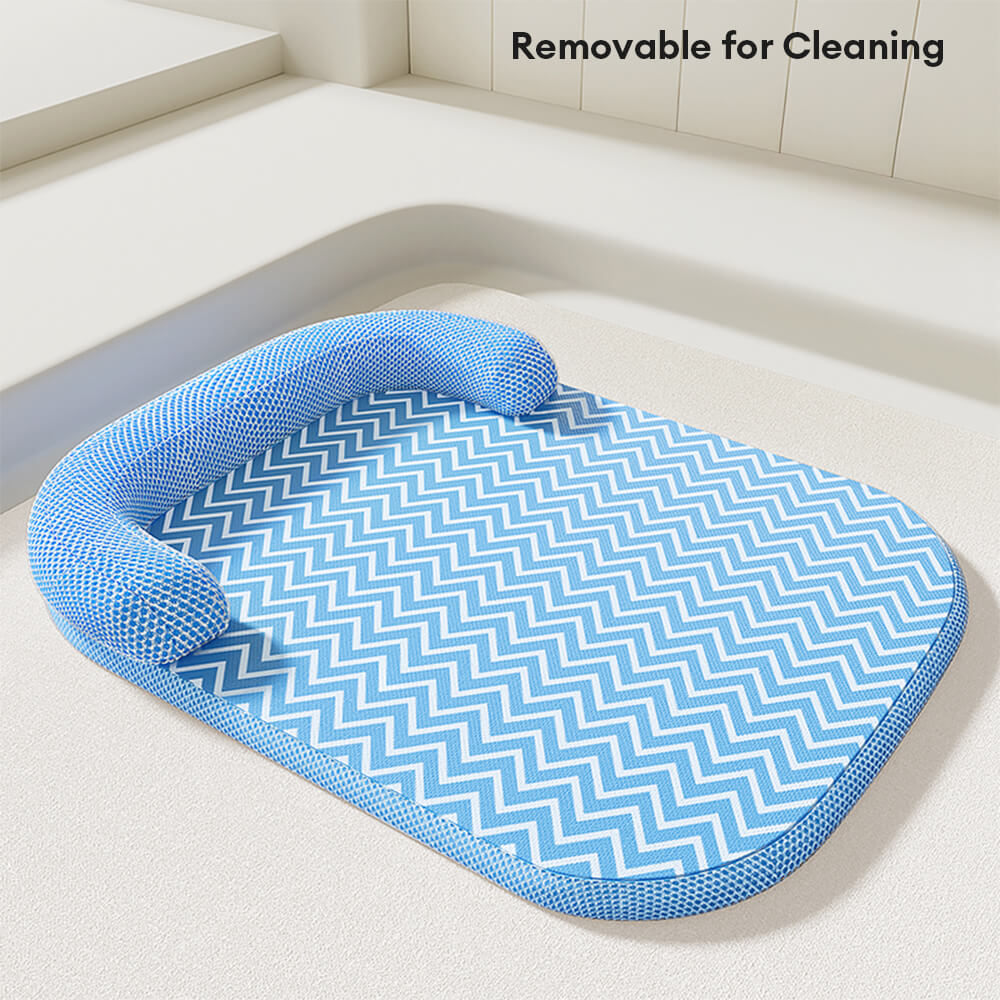 Scratch-Resistant Waterproof Breathable Neck-Support Dog Bed