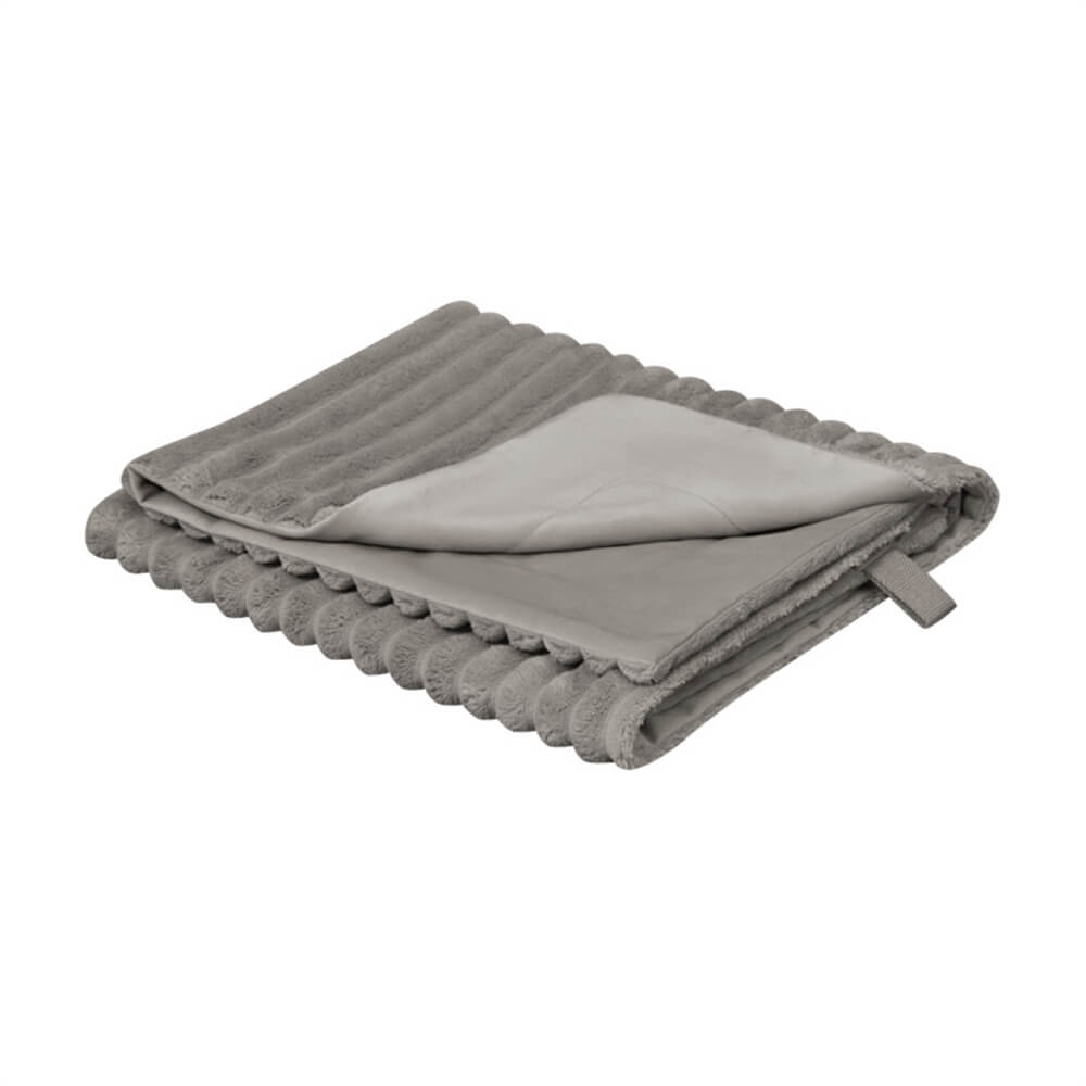 Striped Water-Resistant All-Season Warm Pet Blanket for Multi-Use