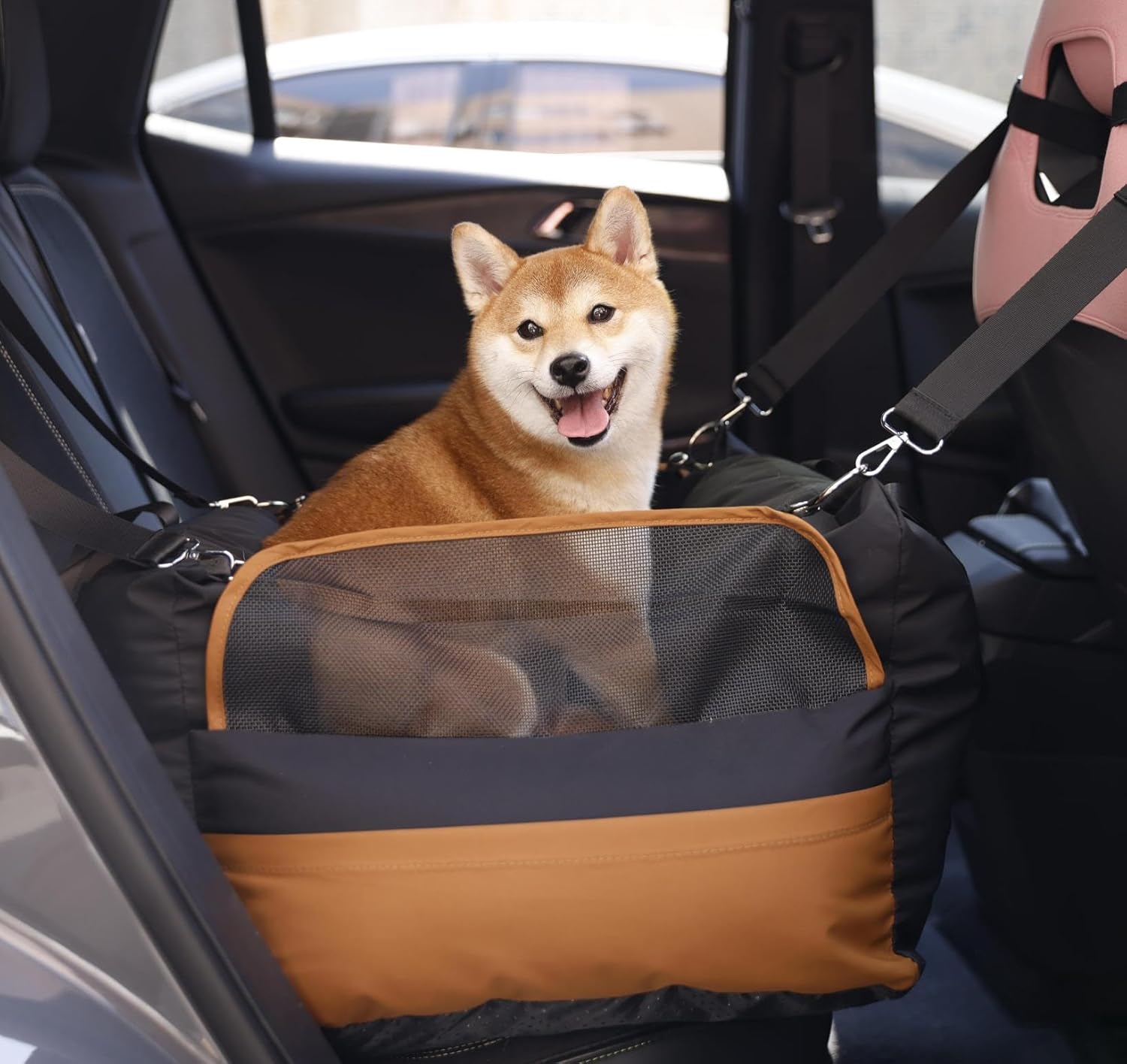 Waterproof Breathable Dog Booster Car Seat- Pup Rover
