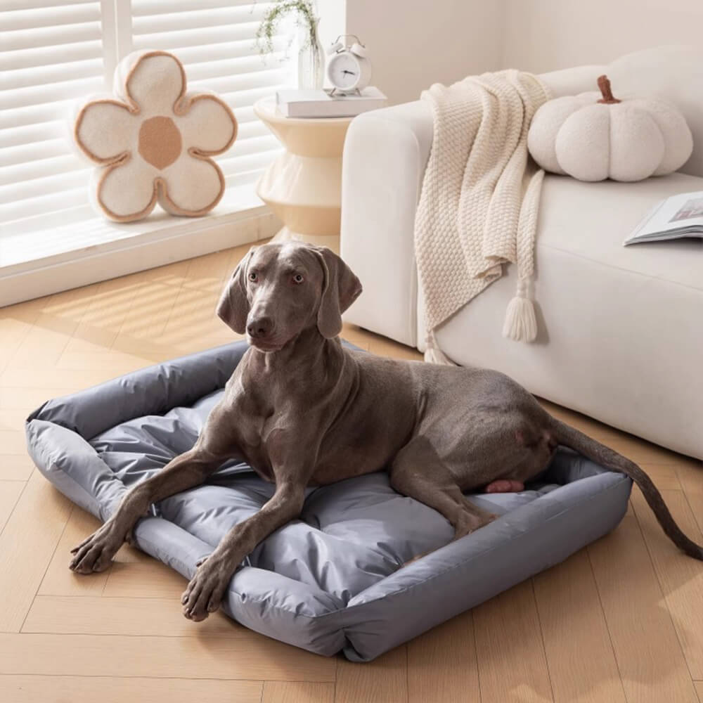 Waterproof Hair-Resistant Oxford Fabric Dog Mat with Minimalist Design