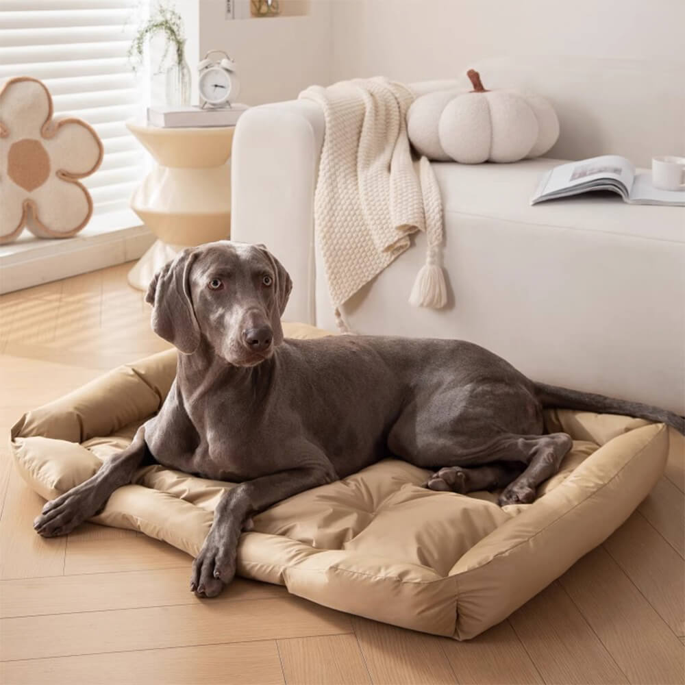 Waterproof Hair-Resistant Oxford Fabric Dog Mat with Minimalist Design