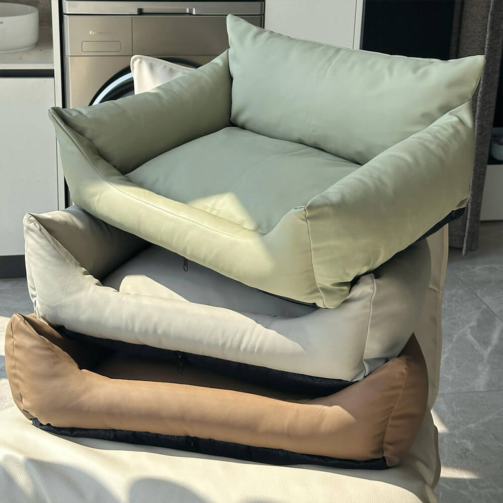 Waterproof Scratch-Resistant All-Season Detachable Washable Dog Sofa Bed