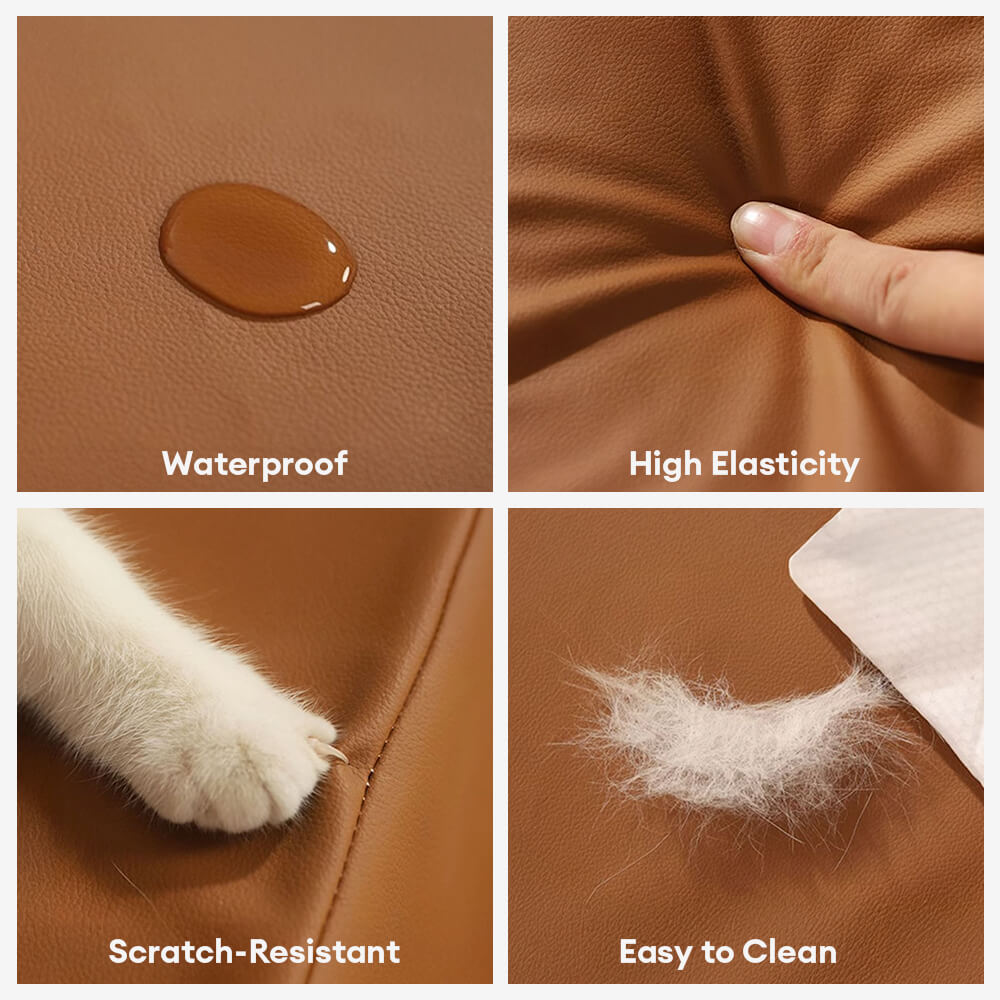 Waterproof Washable PU Leather Modular Multi-Level Pet Stairs