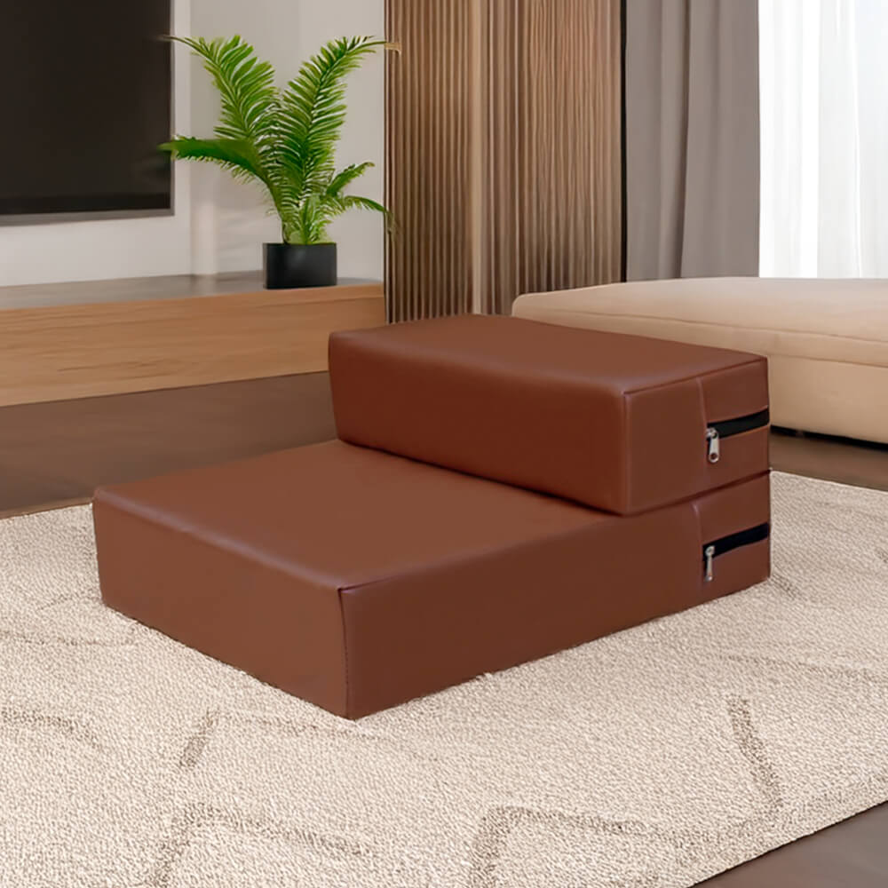 Waterproof Washable PU Leather Modular Multi-Level Pet Stairs