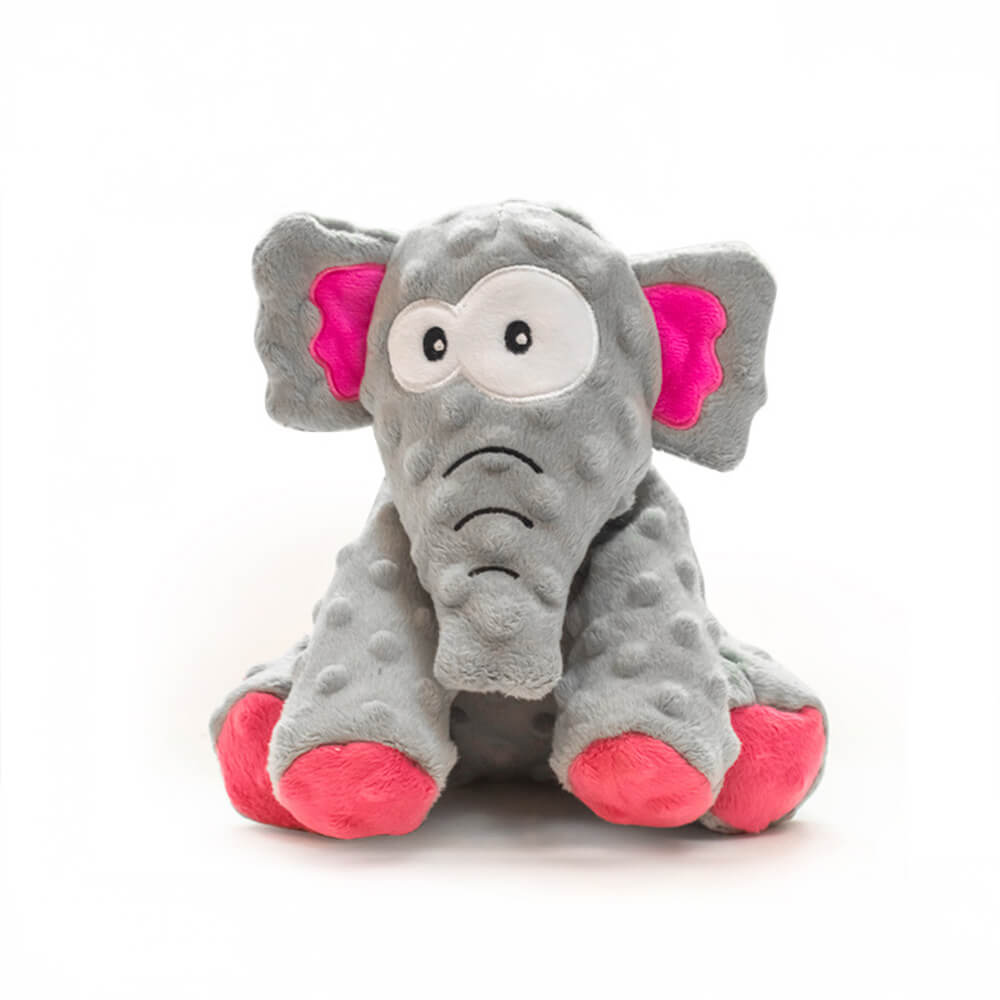 Juguete para perros de cocodrilo resistente a la mordedura con chirriador incorporado