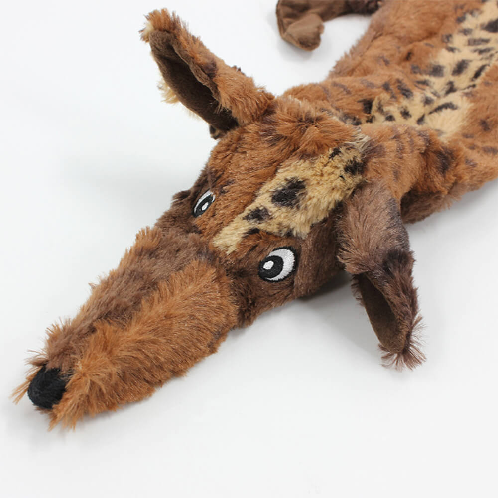 Plush Animal Interactive Squeaky Durable Chew Dog Toy