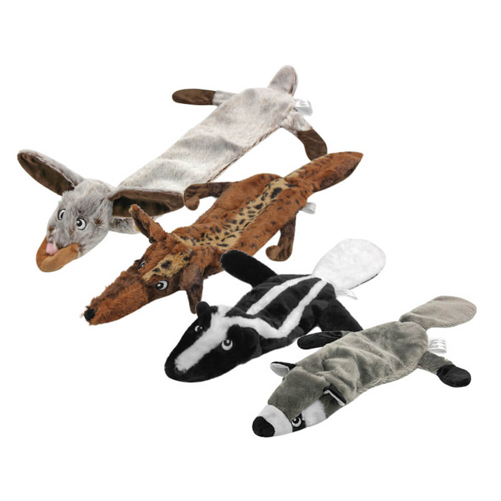 Plush Animal Interactive Squeaky Durable Chew Dog Toy