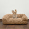 Canapé-lit moelleux en peluche épais et confortable pour animaux de compagnie, lit apaisant pour chien et chat