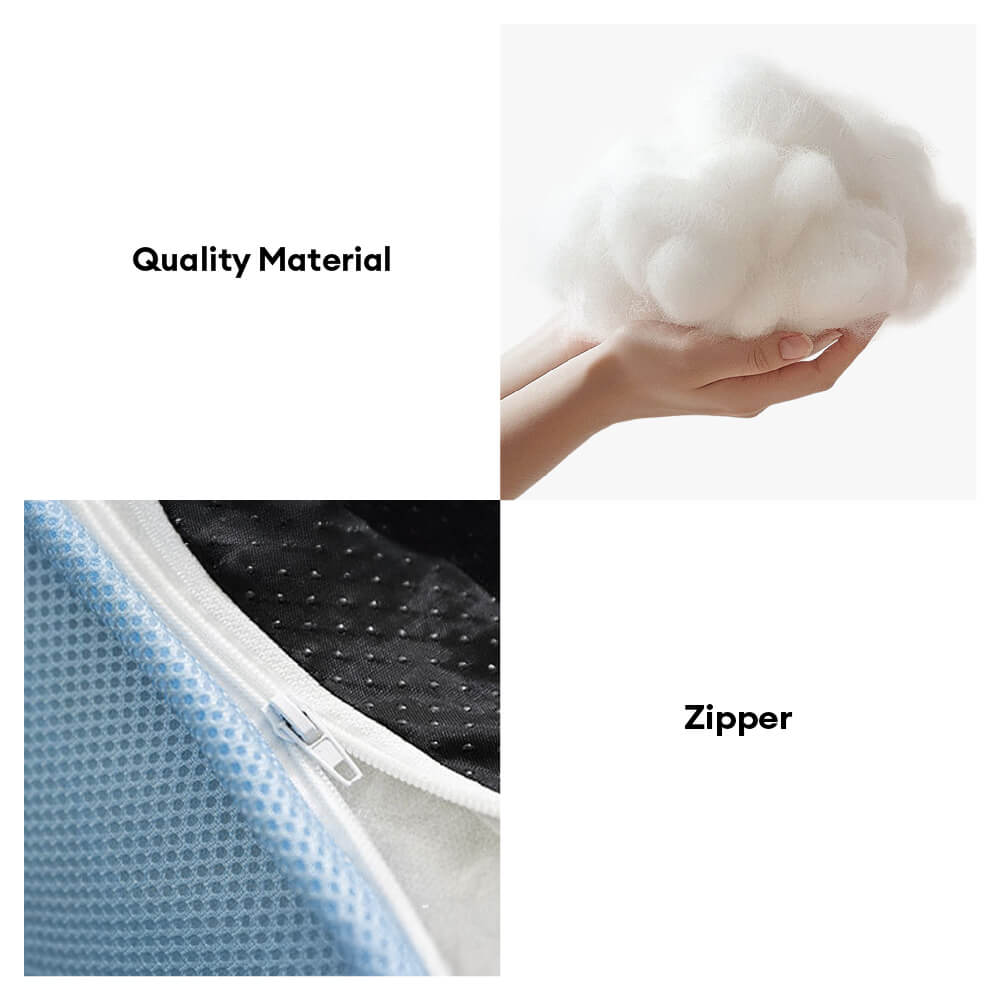 Cooling Breathable Latex Fabric Comfortable Neck Support Dog Sofa Bed