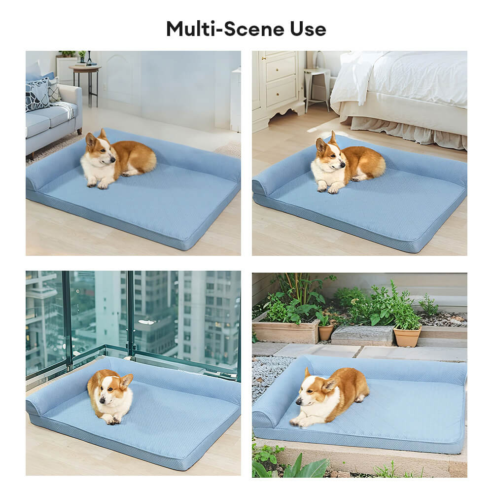 Large Cooling Breathable Non-Slip Orthopedic Dog Bed