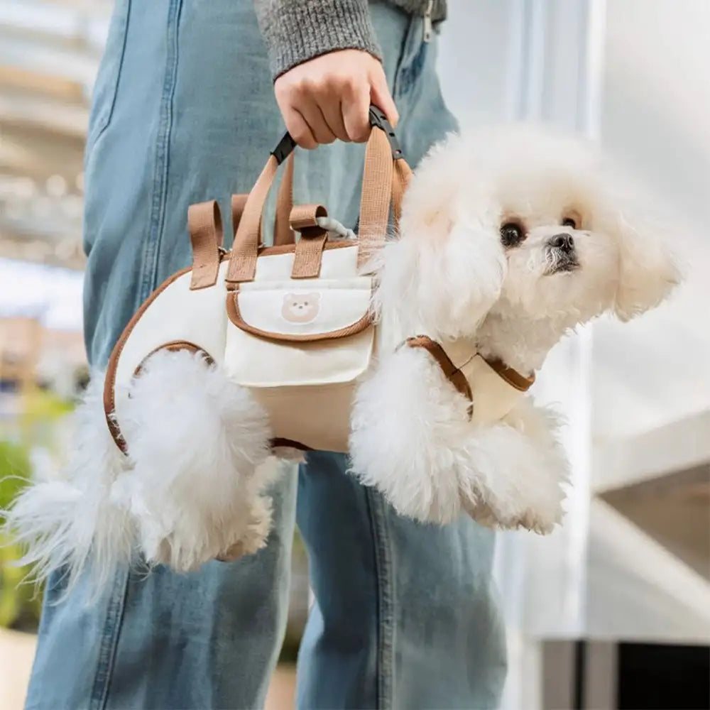 Multifunctional Portable Traction Cross-body Small Dog Carrier Backpack