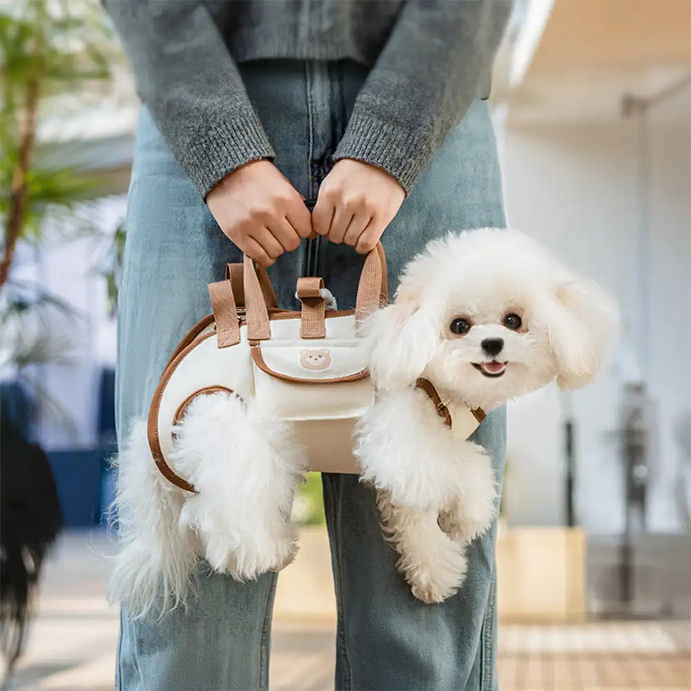 Multifunctional Portable Traction Cross-body Small Dog Carrier Backpack