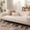Velvety Soft Short Plush Modern Interiors Couch Cover