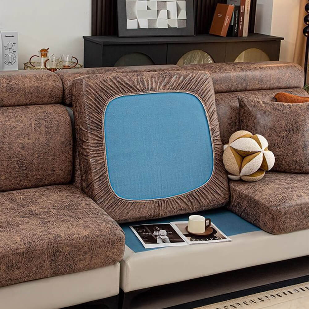 Vintage Water-repellent Silky Polyester Stretch Magic Couch Cover