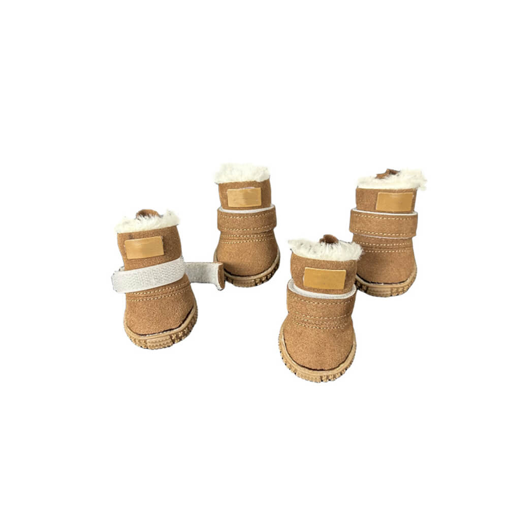 Botas de bufanda de suéter de sombrero de perro y gato cálidos juguete set de cinco piezas