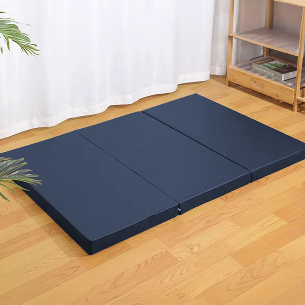 Alfombra de perros plegable ortopédico de cuero PU impermeable