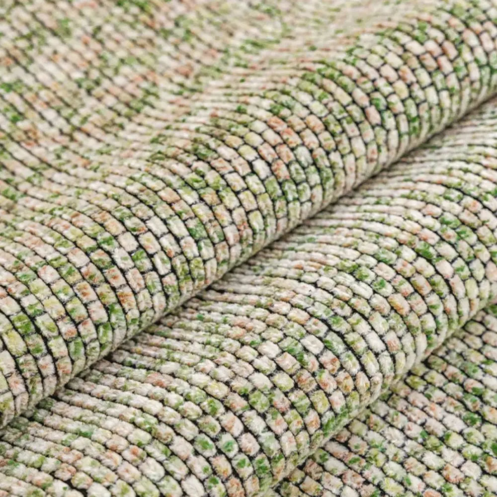 Chic Chenille Bouclé Non-Slip Couch Cover with Wavy Tassel Trim