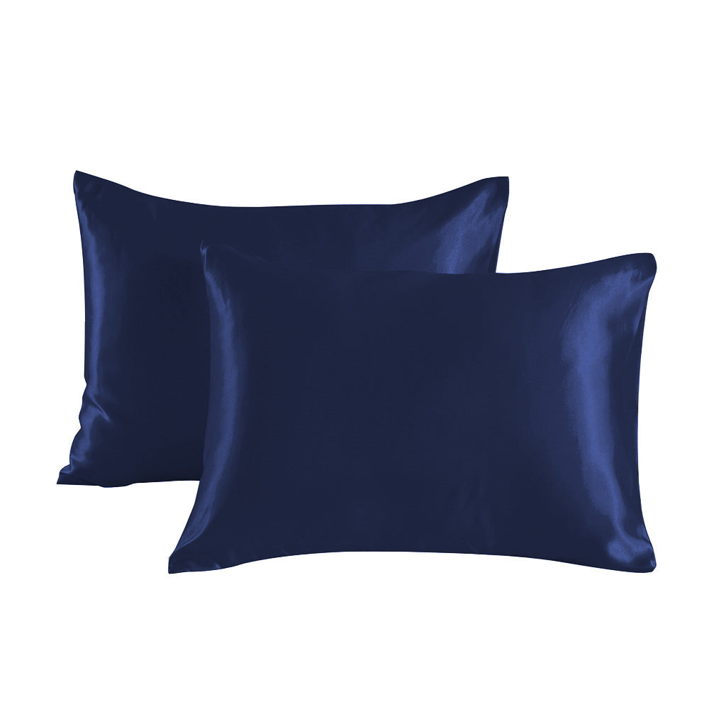 Luxuriöses, weiches, hautfreundliches Stoff-Satin-Kissenbezug-Set