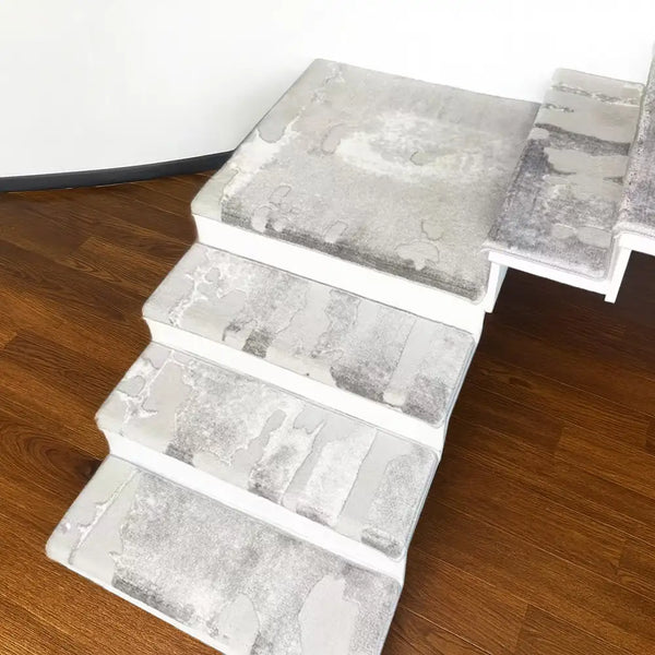 Marble Tufted Thick and Soft Bullnose Non Slip Stair Treads