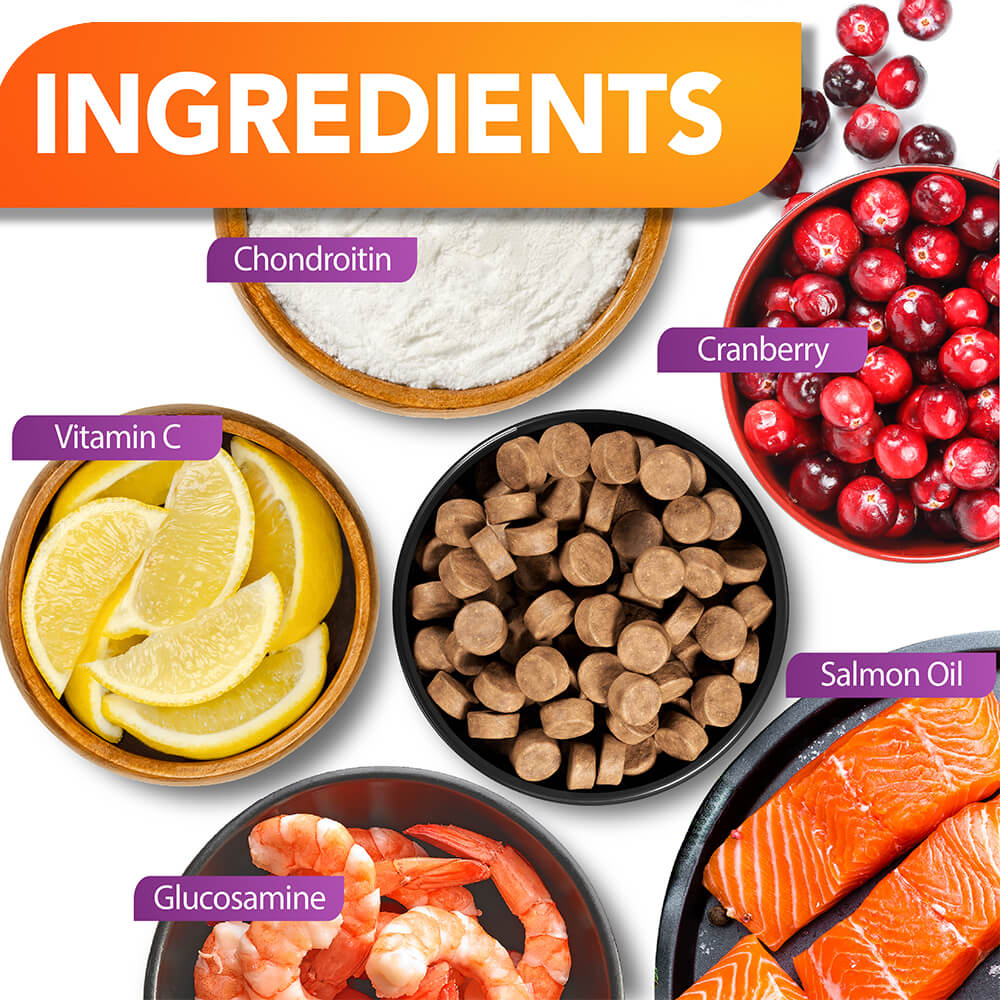 Multivitamin Soft Chews for Dogs - Daily Supplement for Overall Health and Wellness