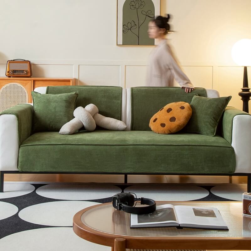 Cubierta de sofá antideslizante de sofá de Sofá de pilaria elegante