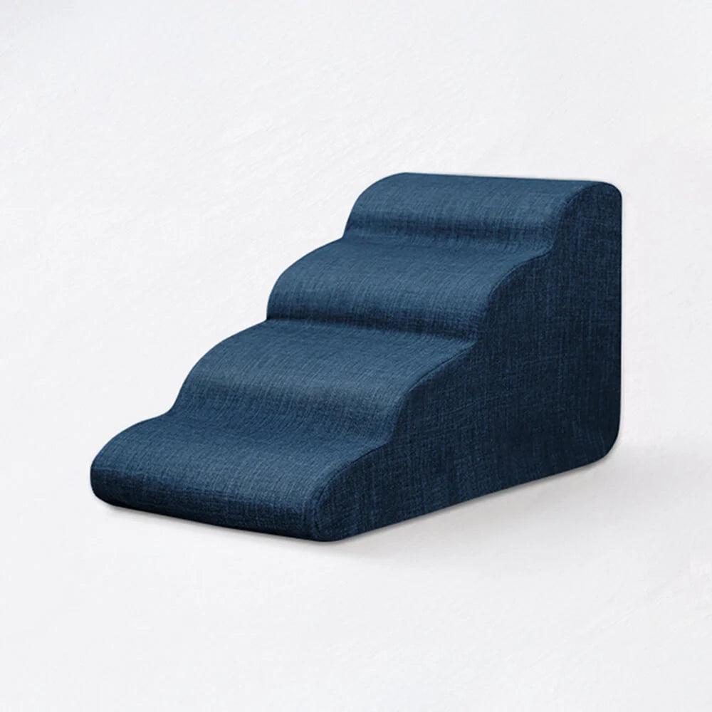 Faux Linen Anti-Scratch Joint Protection Dog Stairs